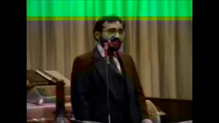 RARE  Rabbi Binyamin Kahane HYD speaks at Kessina Jewish Center, 2 25 92 01:28:15